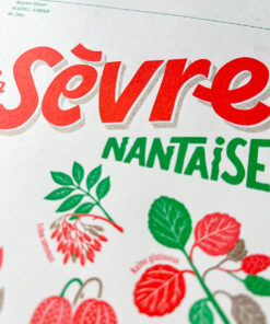 Affiche Sevre Risographie