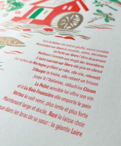 Affiche Sevre Risographie