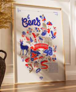 Affiche Cens Risographie