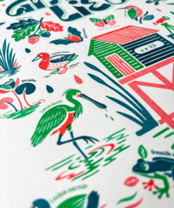 Affiche Grand Lieu Risographie