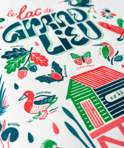 Affiche Grand Lieu Risographie