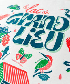 Affiche Grand Lieu Risographie