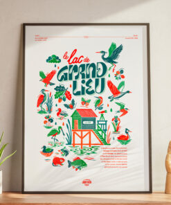 Affiche Grand Lieu Risographie
