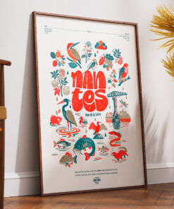 Affiche Nantes Risographie